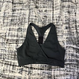 Alphalete surface wrap bra